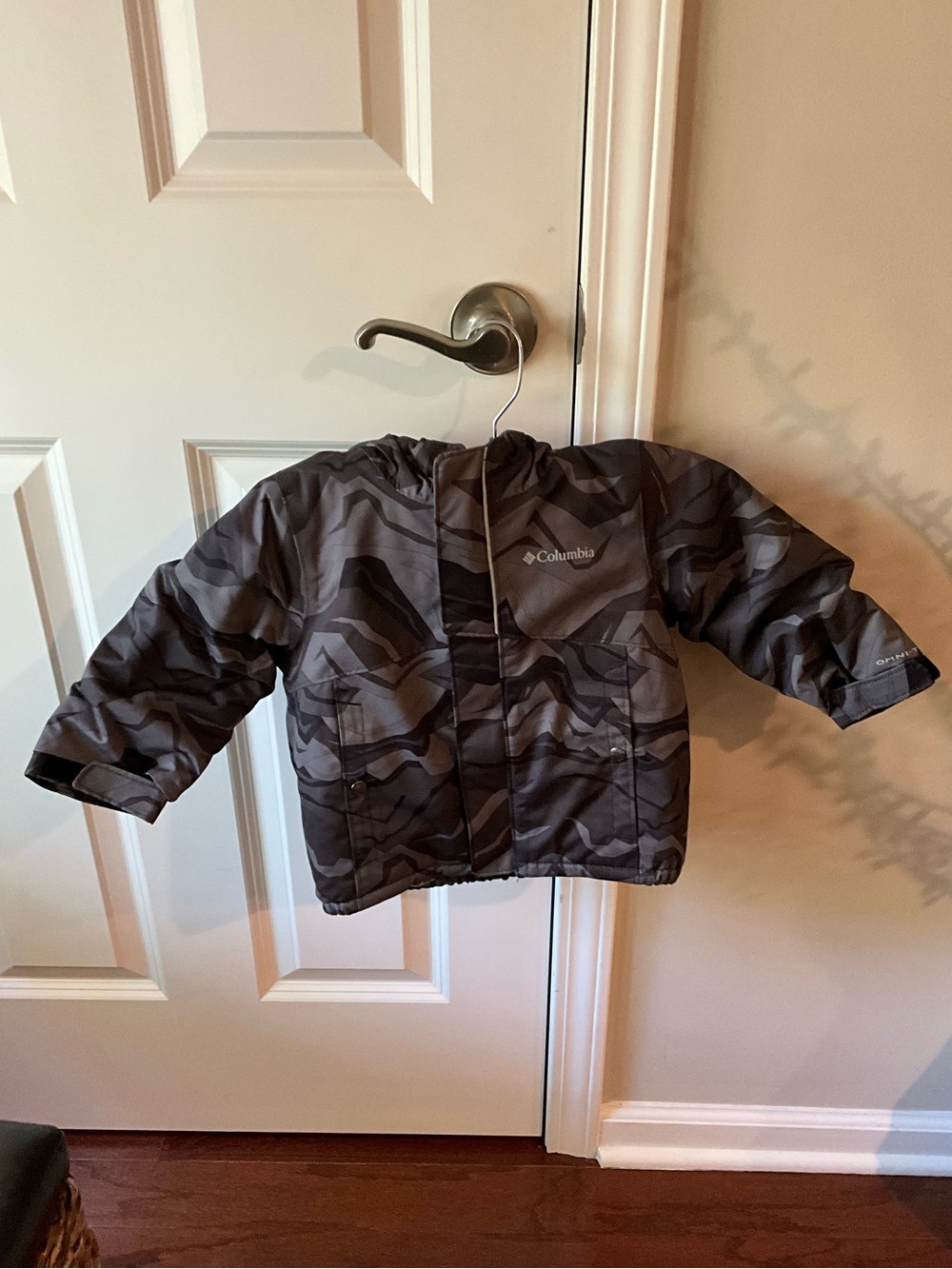 Columbia Kids' Gray Camo Puffer Jacket Size 2T